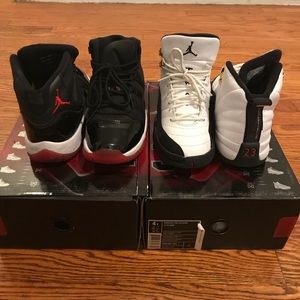 Jordan collezion 11/12 breds and taxi